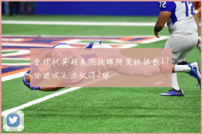 舍什科英超表现抢眼阿莫林执教17场进攻乏力仅得2球
